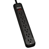 7 Right Angle Outlet Strip Surge Suppressor, 12' Cord - We-Supply