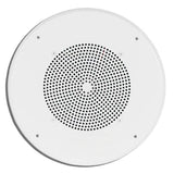 8" Bright White Ceiling Mount Speaker w/ 70v Transformer, 10 oz Magnet - We-Supply