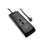 8 Outlet Power Strip Surge Protector, 1 USB-C, 1USB-A - We-Supply