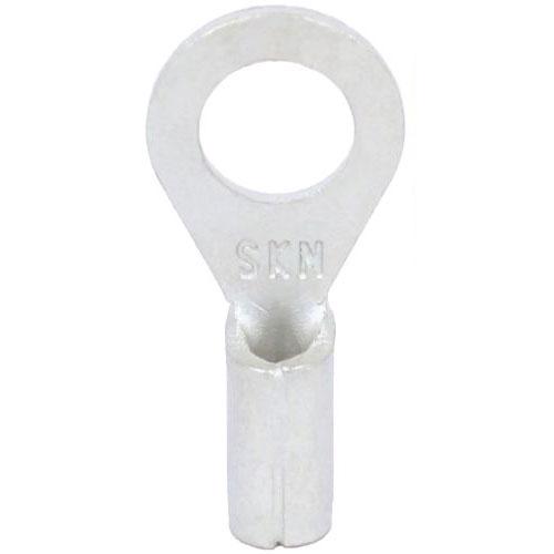 8AWG 3/8" Stud Non-Insulated Ring Terminal - We-Supply