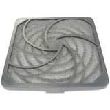 92mm Finger Guard Fan Grill, Plastic with Filter - We-Supply