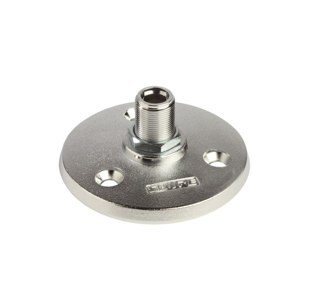 SHURE Heavy Duty Microphone Mounting Flange, Silver