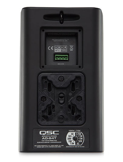 4" Surface Mount Loudspeaker, Black