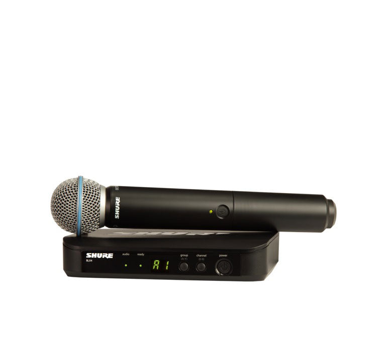 Shure UHF Wireless System: BLX24/B58, Beta 58a Handheld Microphone