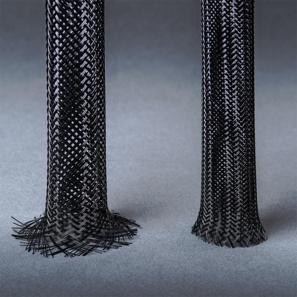 Clean-cut Expandable Sleeving, Black, 1/2"