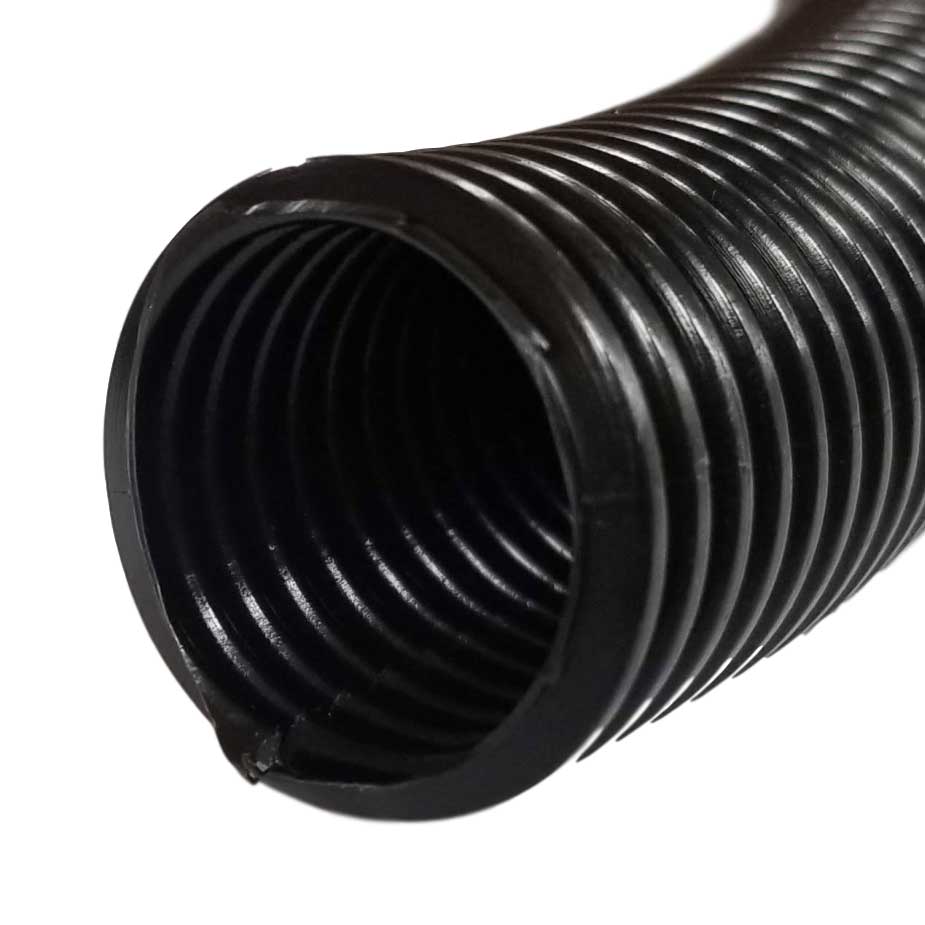 Hellermann Tyton Split Loom Tubing, 1", Black