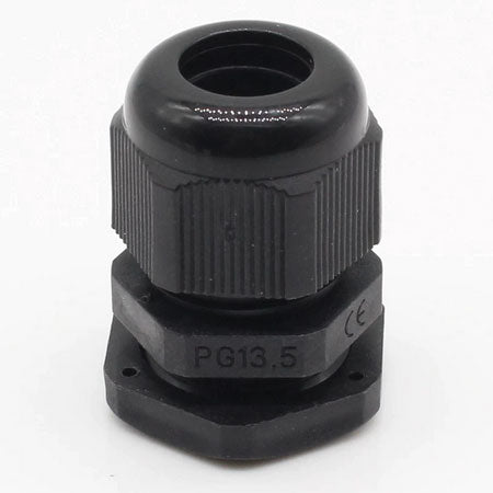 Cordgrip Cable Gland, PG13.5, 0.24~0.47" ID