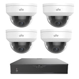 Vandal Dome IP Camera Kit, 4MP, 4 Channel, SKU: EK-S31P4D44T1