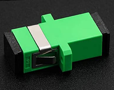 Fiber Optic Coupler, SC to SC, APC Type, 2 Pack