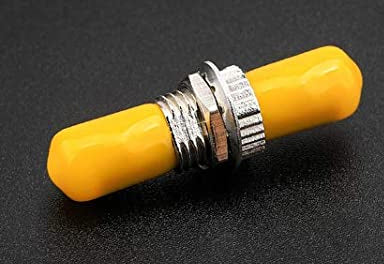 Fiber Optic Coupler, ST to ST, 2 Pack