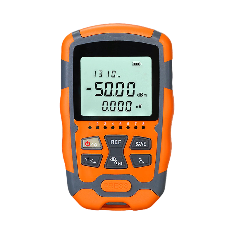 Fiber Optical Power Meter, 2mW, FC/ST/LC/RJ45
