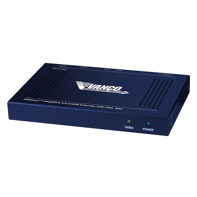 HDBaseT 4K@60Hz, 4:4:4 Chroma, HDR Extender