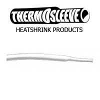 ThermoSleeve 1/4" 2:1 White Heatshrink, 100' Roll