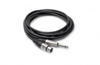 Pro Mic Cable, XLR 3 Pin Female to 1/4" TR, 3 foot