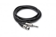 Pro Mic Cable, XLR 3 Pin Female to 1/4" TR, 5 foot