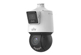 Dual Lens PTZ IP Camera, 4+4MP, 25X Zoom Lens, ColorHunter, SKU: IPC94144SFW