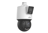 Dual Lens PTZ IP Camera, 4+4MP, 25X Zoom Lens, ColorHunter, SKU: IPC94144SFW