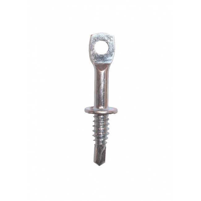 Eye Lag Sheet Metal Screw with 1/4", 100 pack