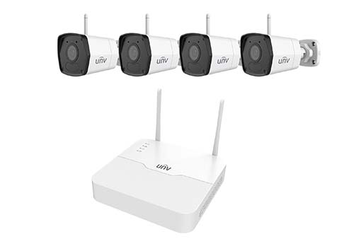 Bullet Wifi Camera Kit , 2MP, 4 Channel, SKU: KIT-4CH-WIFI-BC