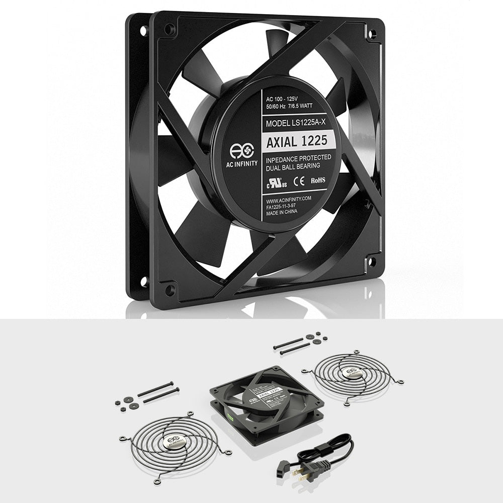 LS Muffin 120V AC Cooling Fan, 120x120x25mm