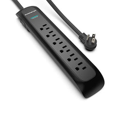 6 Outlet Power Strip, 3 Foot Cord