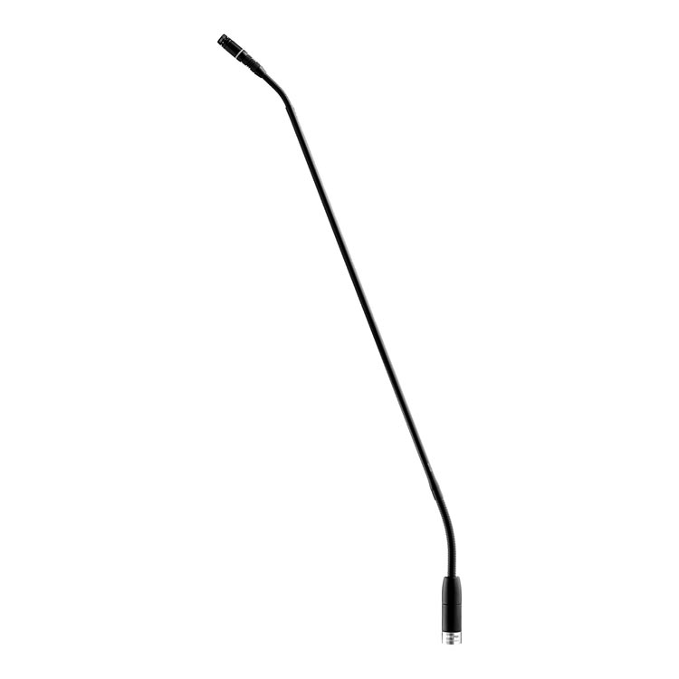 SHURE Tabletop Dualflex Gooseneck Microphone, 20", Black