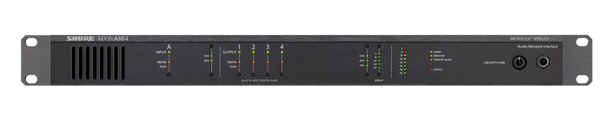 SHURE 4-CH NETWORK INTERFACE