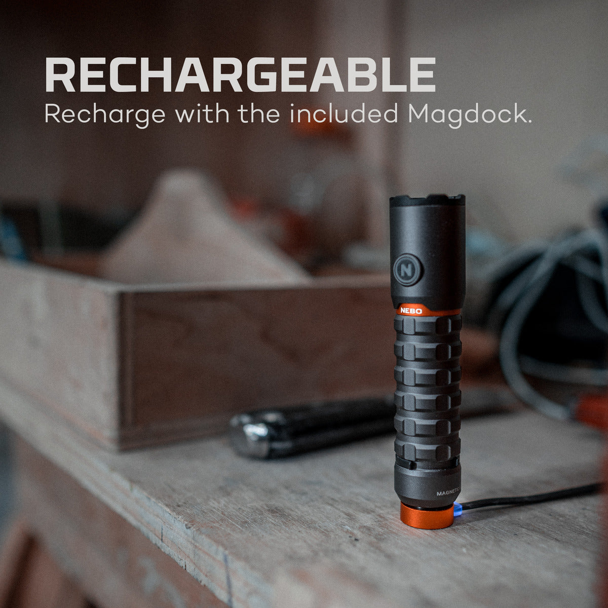 Torchy 2K LED Flashlight & Worklight