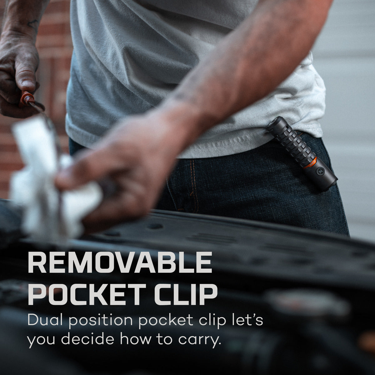 Torchy 2K LED Flashlight & Worklight