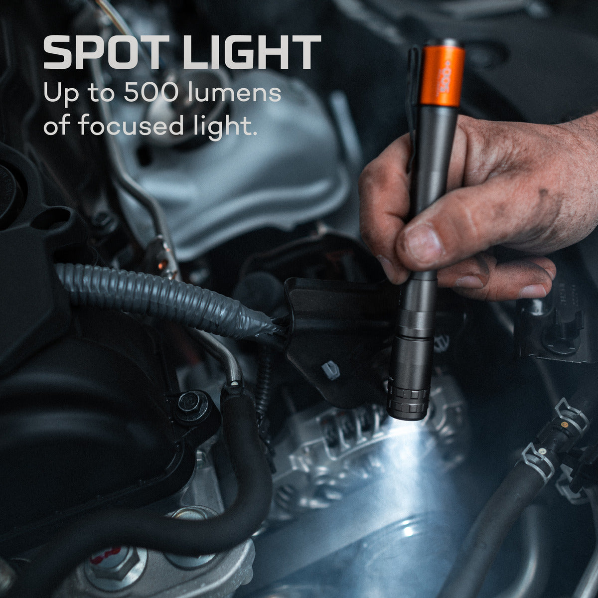 Inspector 500+ Rechargeable Flex Power Flashlight