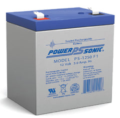 Sealed Lead Acid Battery, 12V 5AH