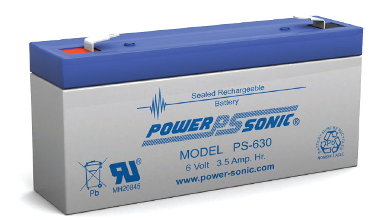 Sealed Lead Acid Battery,  6V 3.5AH