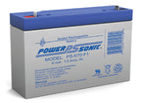 Sealed Lead Acid Battery, 6V 7AH