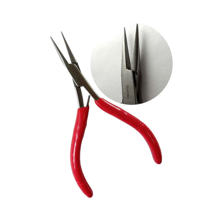 5" Slim Long Nose Pliers, Stainless Steel