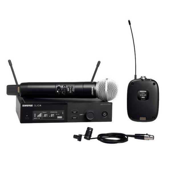 Wireless System, Handheld Mic & Lavalier, G58 Frequency