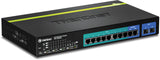 10 Port Gigabit Web Smart PoE+ Switch