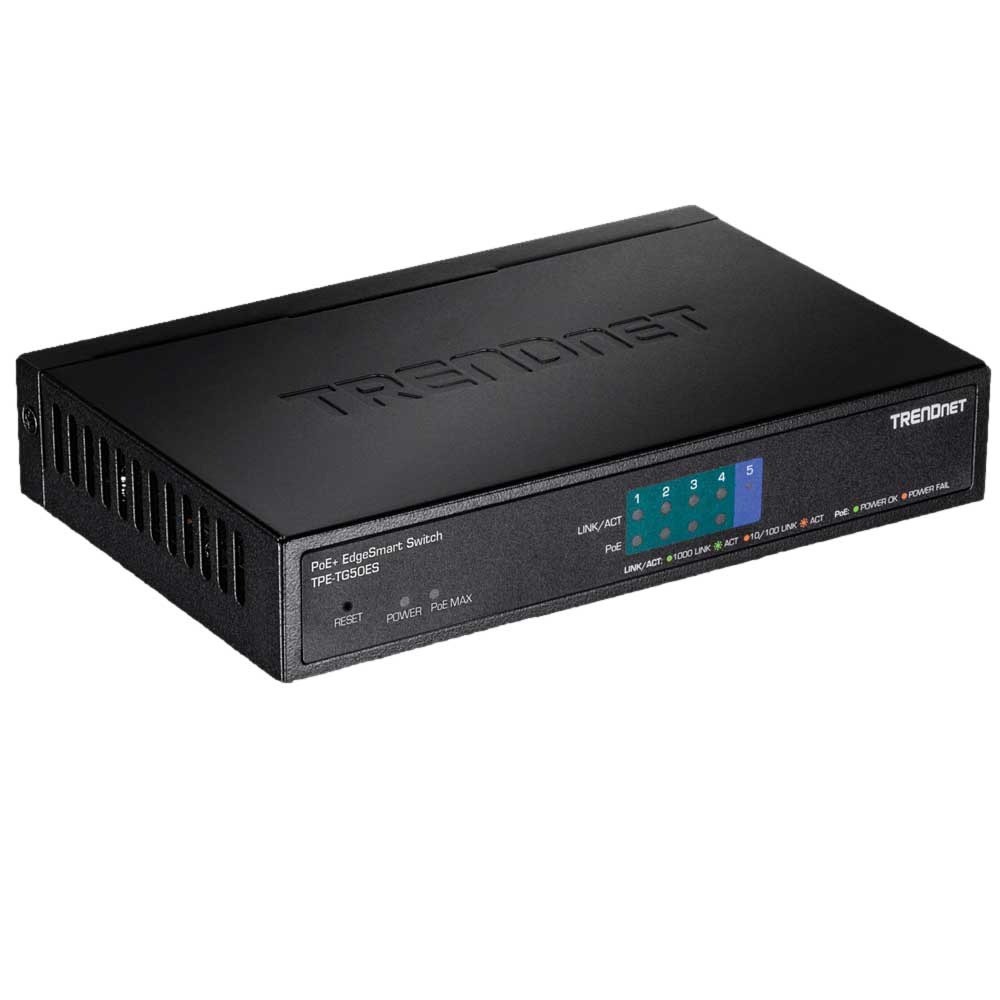 5-Port Gigabit EdgeSmart PoE+ Switch
