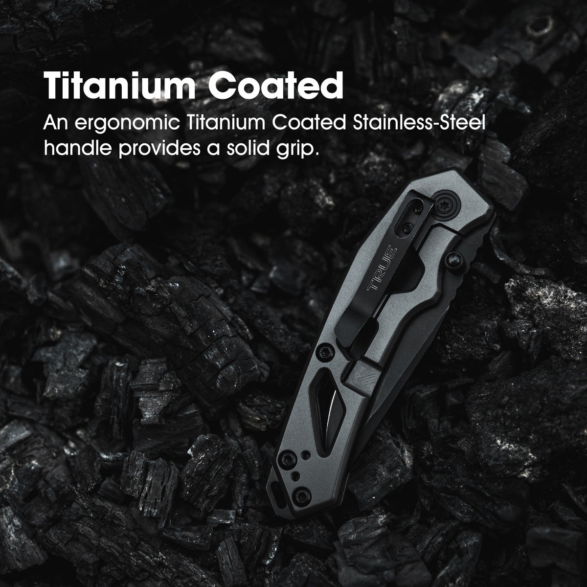 Tactical Knife, 8Cr13MoV Steel Blade EDC