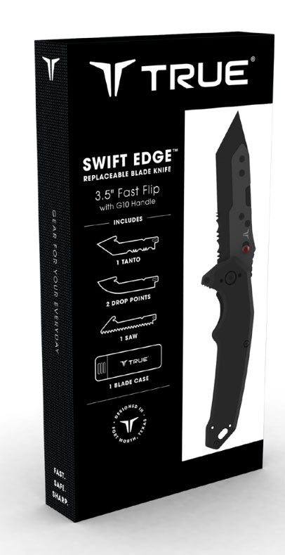 Swift Edge Replaceable Blade Knife, 3.5"
