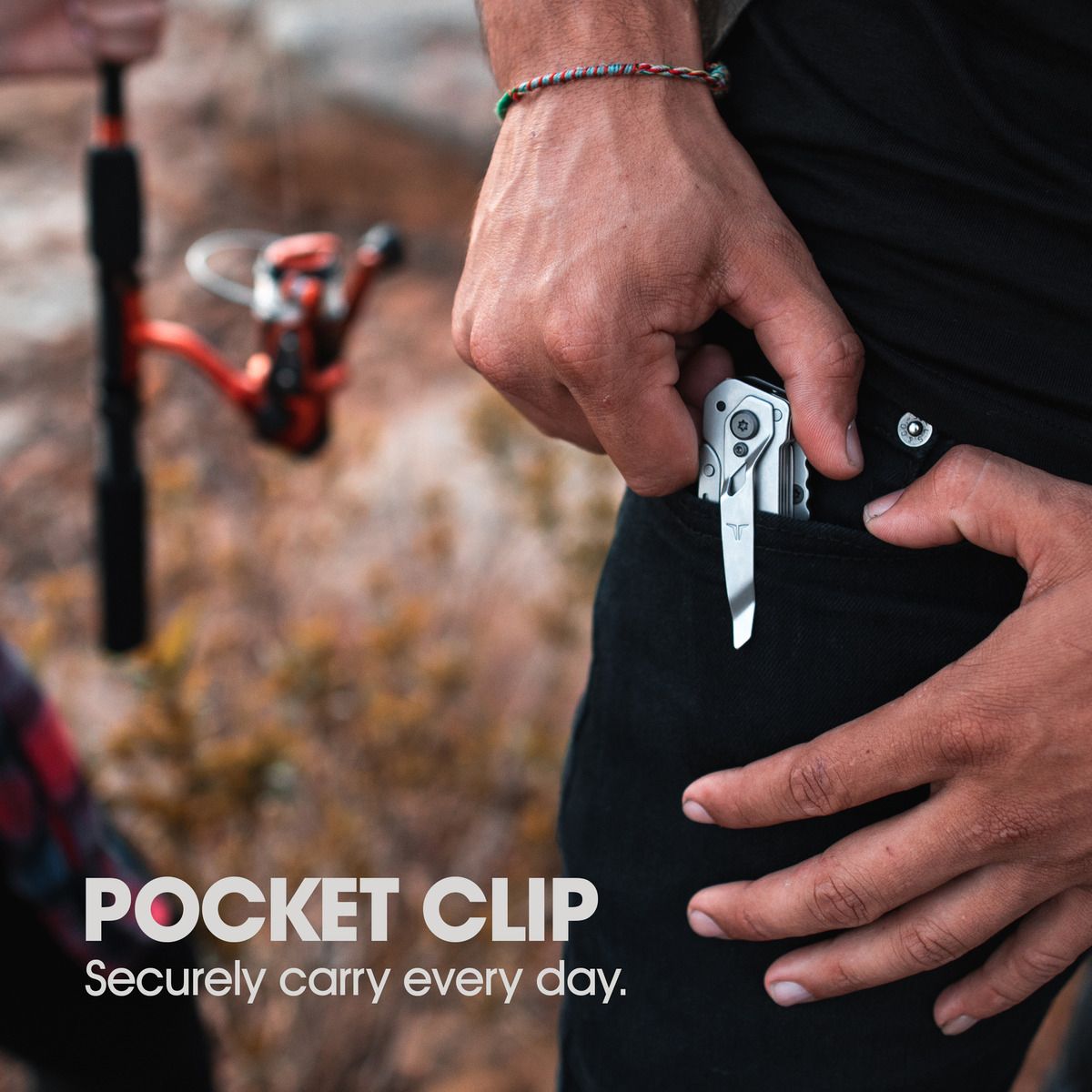 Dual Cutter Pocket Knife & Scissors