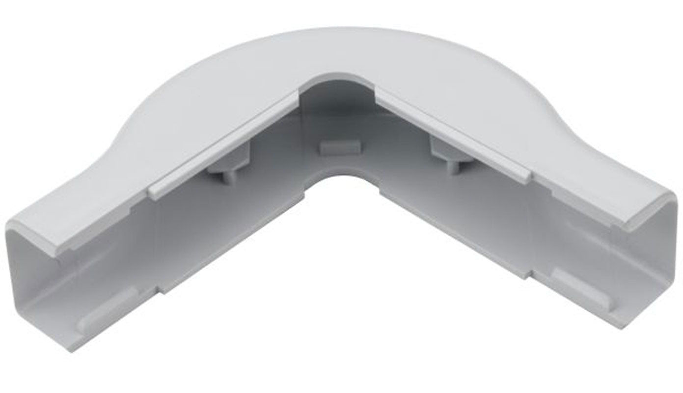 Hellermann Tyton 3/4" White External Right Angle