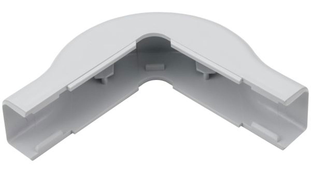 Hellermann Tyton 3/4" White External Right Angle