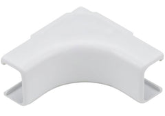 Hellermann Tyton 3/4" White Internal Right Angle