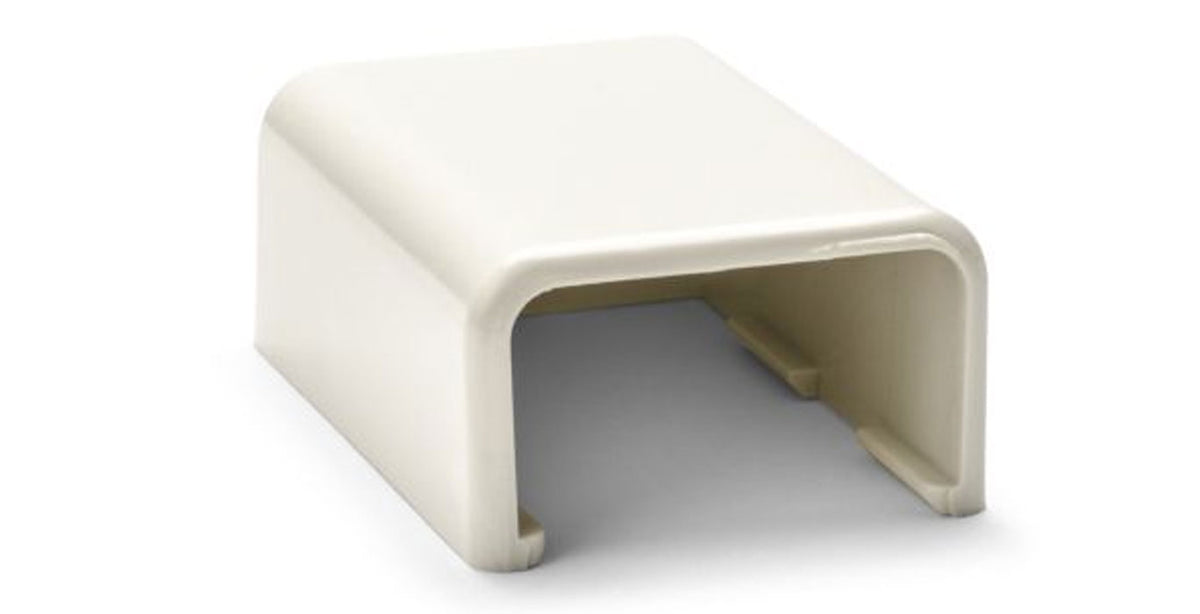 Hellermann Tyton 1 1/4" Office White End Cap