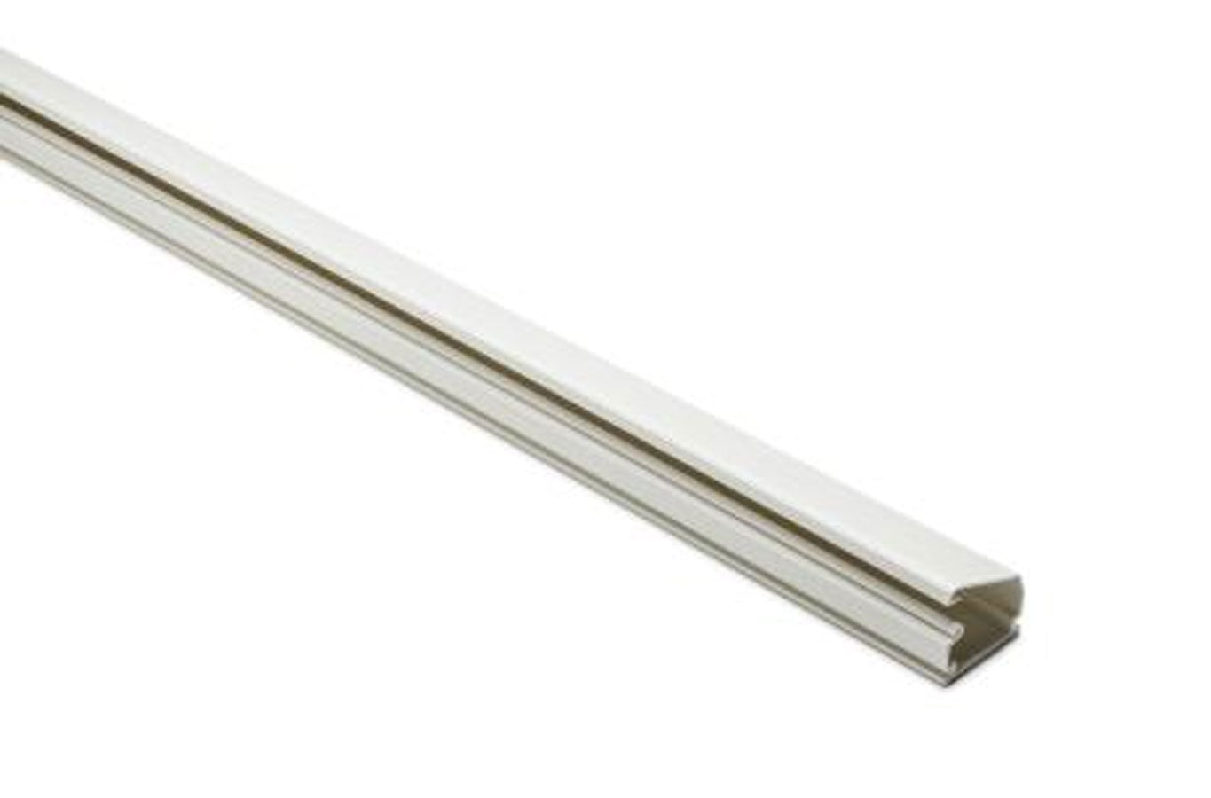 Hellermann Tyton 1 1/4" x 3/4" Office White Raceway, 6 ft