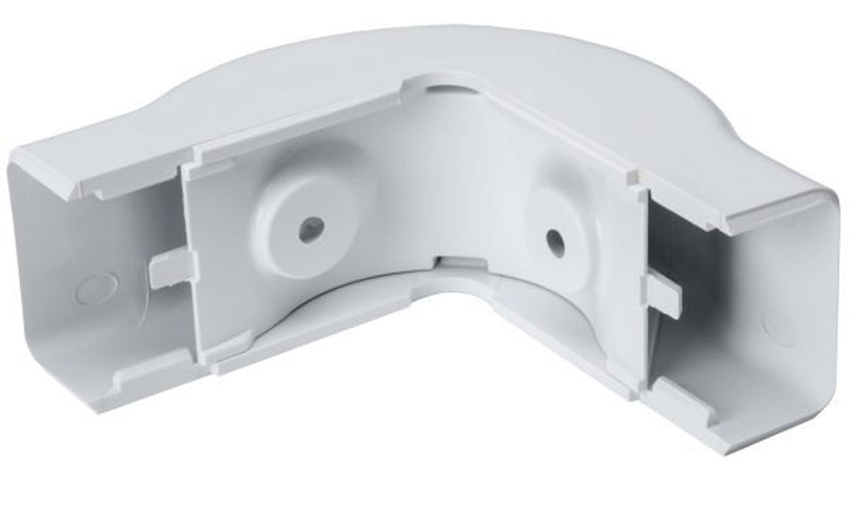Hellermann Tyton 1 1/4" White External Right Angle