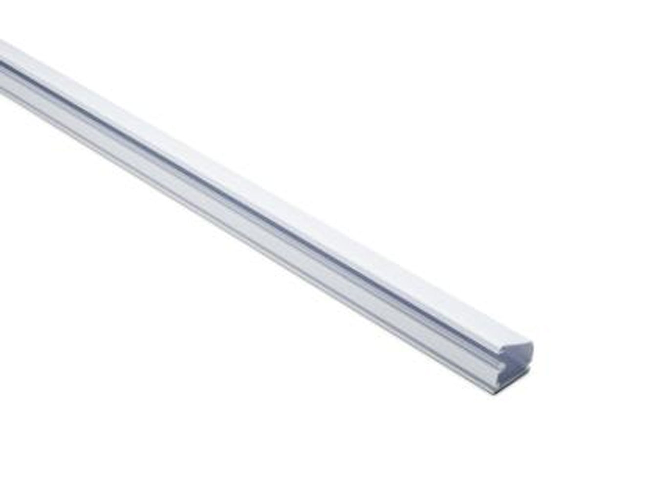 Hellermann Tyton 1 1/4" x 3/4" White Raceway, 6 ft