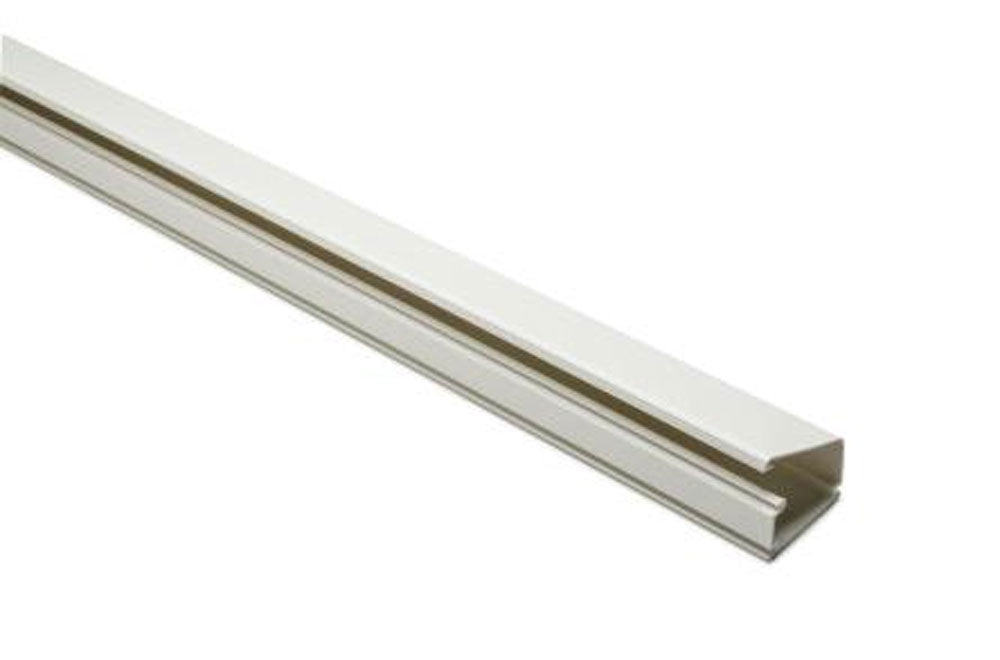 Hellermann Tyton 1 3/4" x 1" Office White Raceway, 8 ft