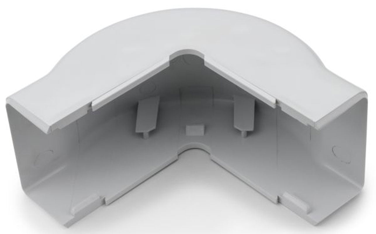 Hellermann Tyton 1 3/4" White External Right Angle