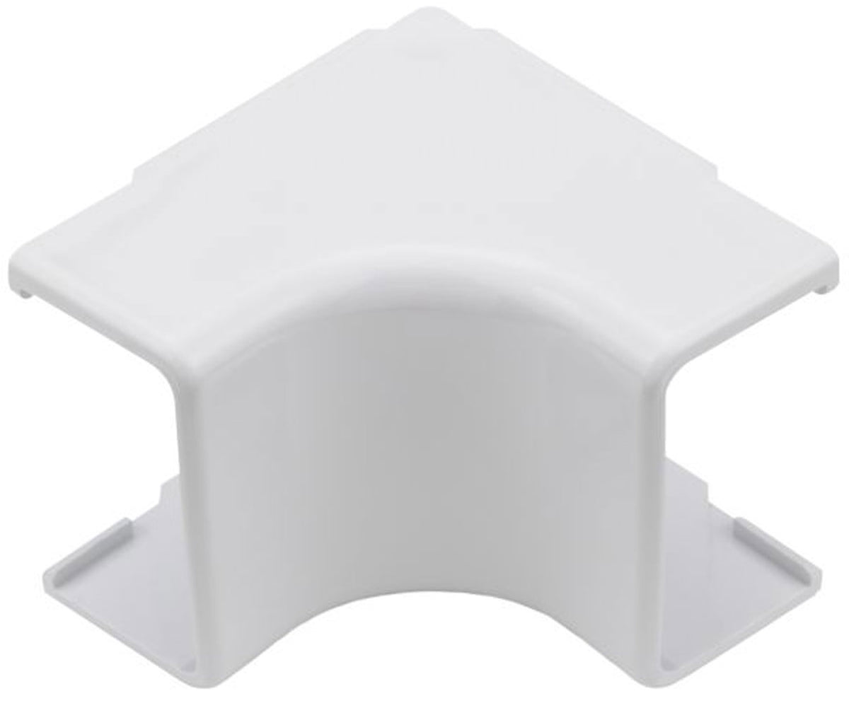 Hellermann Tyton 1 3/4" White Internal Right Angle